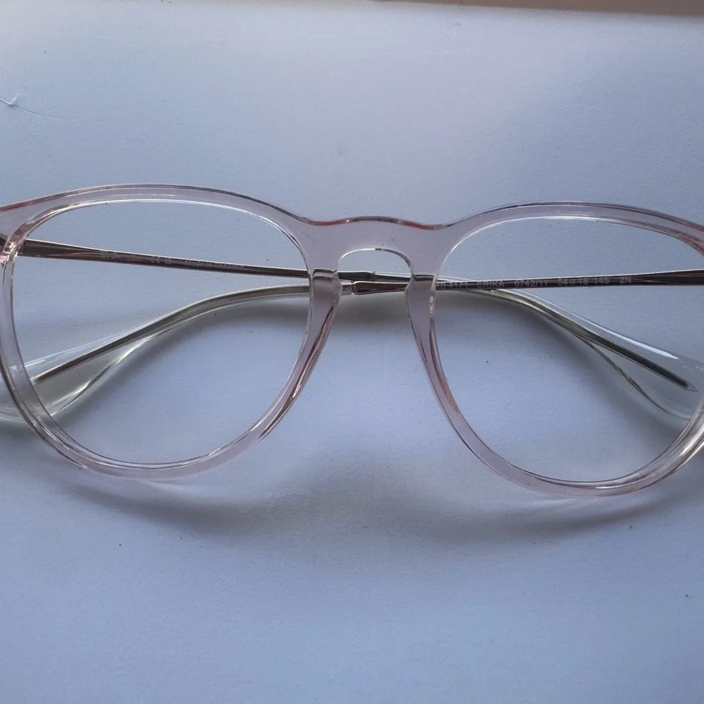 Ray Ban RB4171 Erika Transparent Pink  6742/11 58/18/145 2N & Ray-Ban Case/Cloth